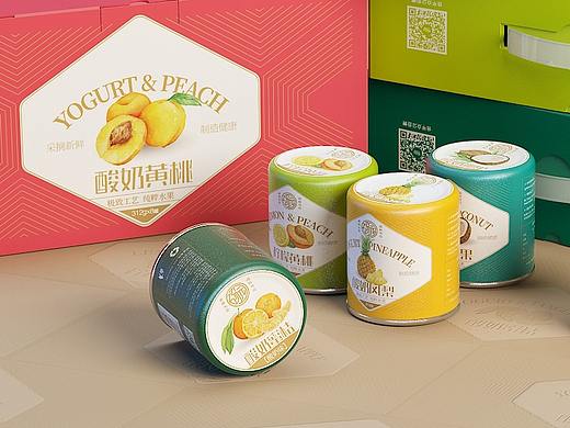 “砀园”水果罐头 | 包装设计