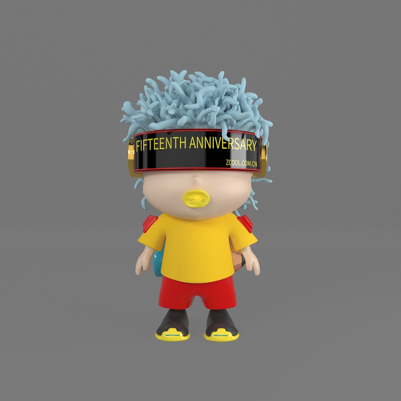 朋克小Z（圖ZMjU5MzgwMTIw） - IP形象 - 站酷設(shè)計(jì)師戴珍珠耳環(huán)的小新原創(chuàng)素材 - 站酷ZCOOL