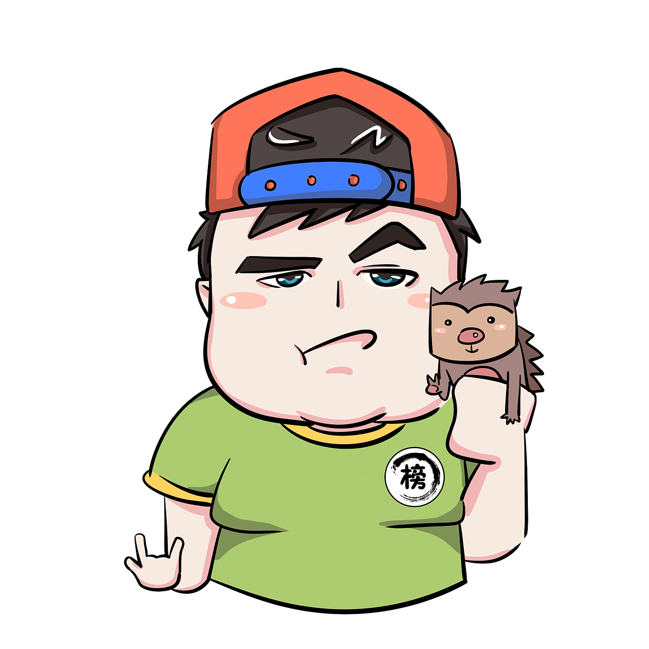 公司人物形象q版设计