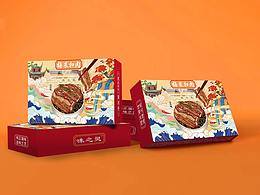 扣肉包裝設(shè)計(jì)