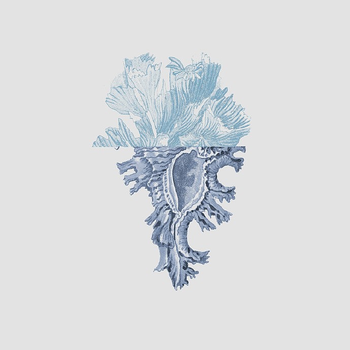 blue , blue sea , blue icecream（图ZMzg4MjExODg=） - 艺术插画 - 站酷设计师minvoke原创素材 - 站酷ZCOOL