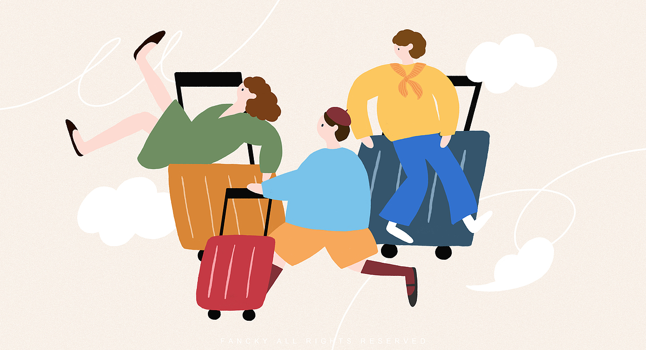 女孩的日常（图ZMjg4OTE2NTI4） - 商业插画 - 站酷设计师梵祁的插画原创素材 - 站酷ZCOOL