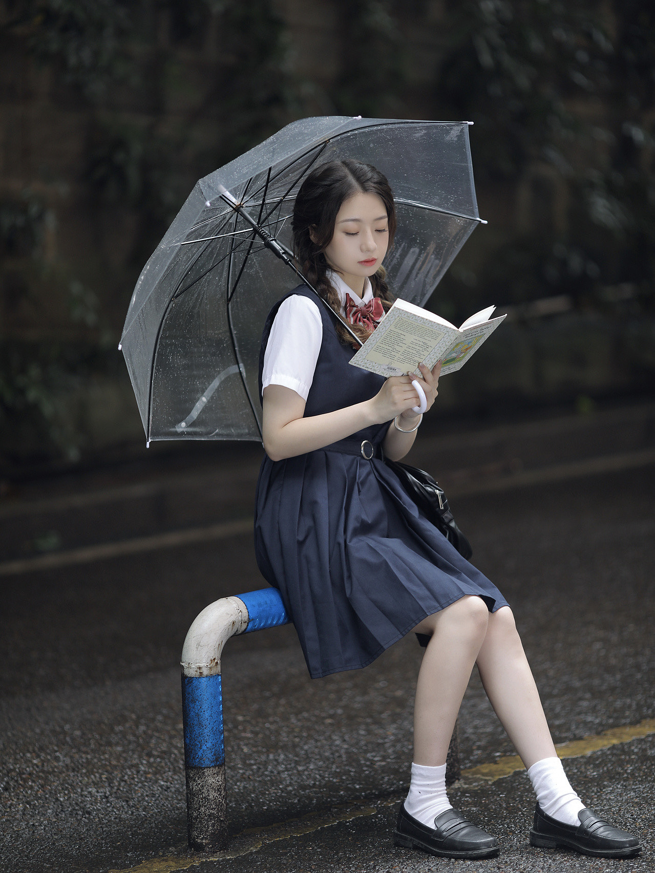 下雨天☔️2.0（图ZMjk2NzgwMTAw） - 人像摄影 - 站酷设计师三山静晓原创素材 - 站酷ZCOOL