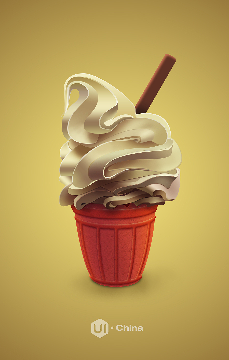 最后送大家冰淇淋尝一下。。。别忘了点赞噢