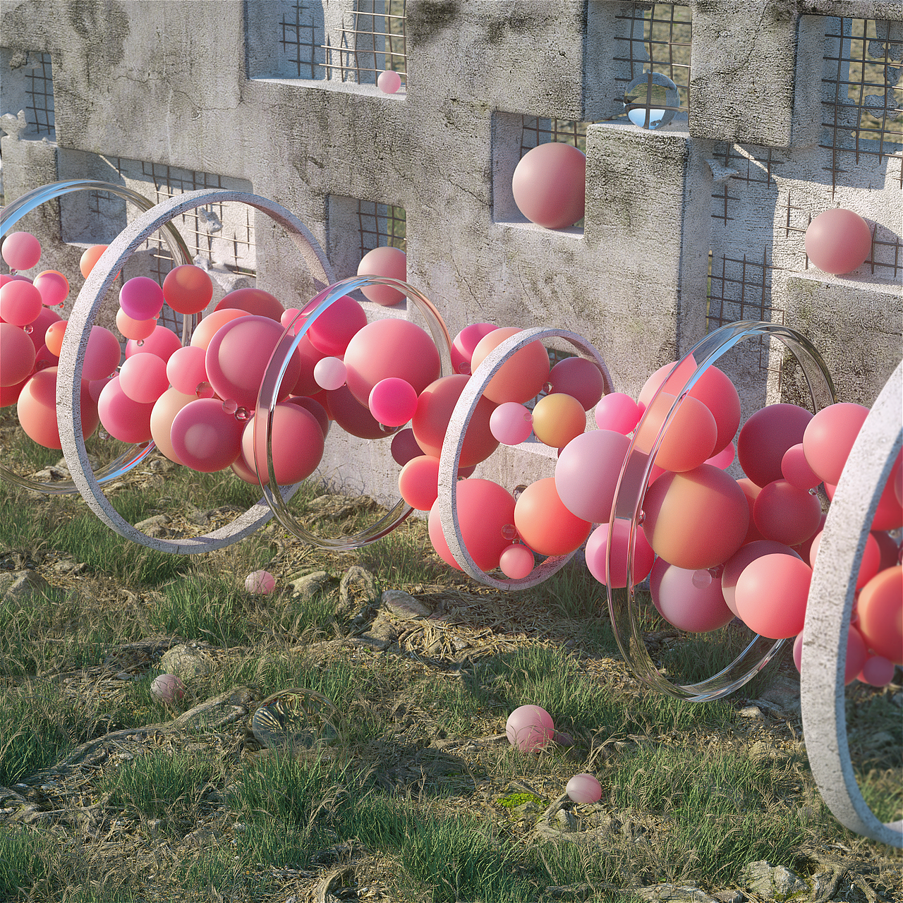 C4D_everydays render-- June 2017