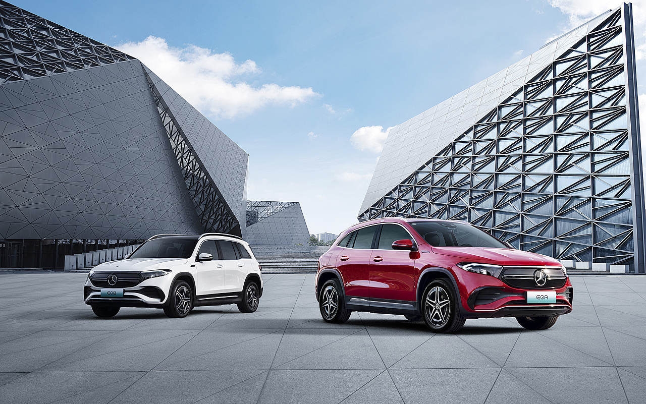 汽车摄影修图-奔驰车阵(附拍摄花絮)