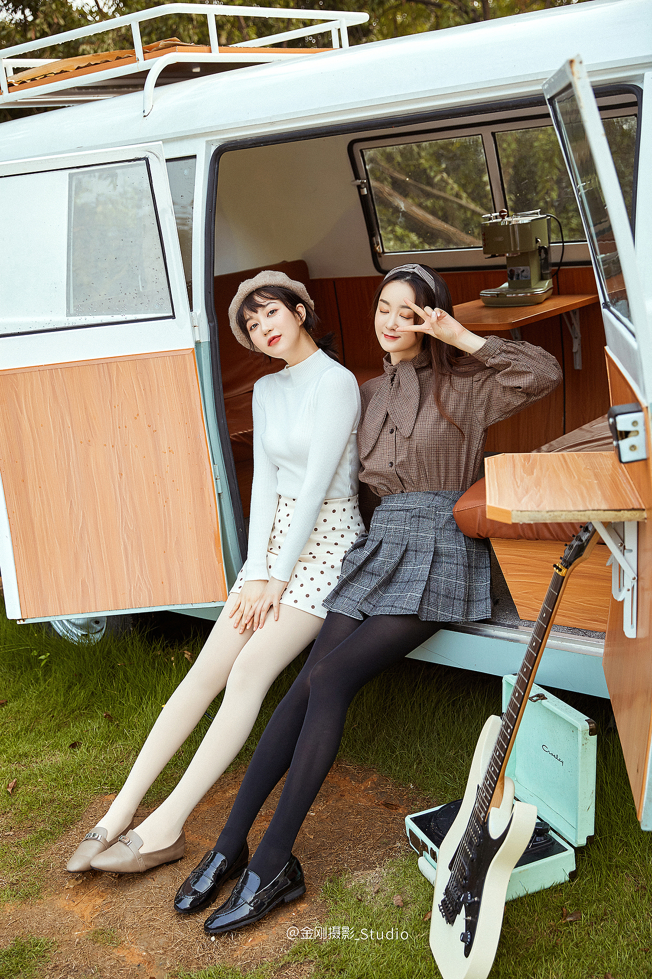 打底裤闺蜜合拍定制拍摄