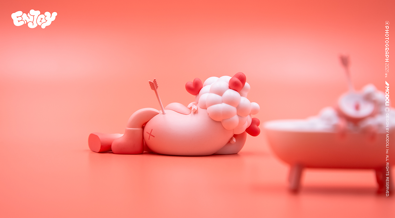 POP MART X MODOLI ENJOY系列盲盒细节展示