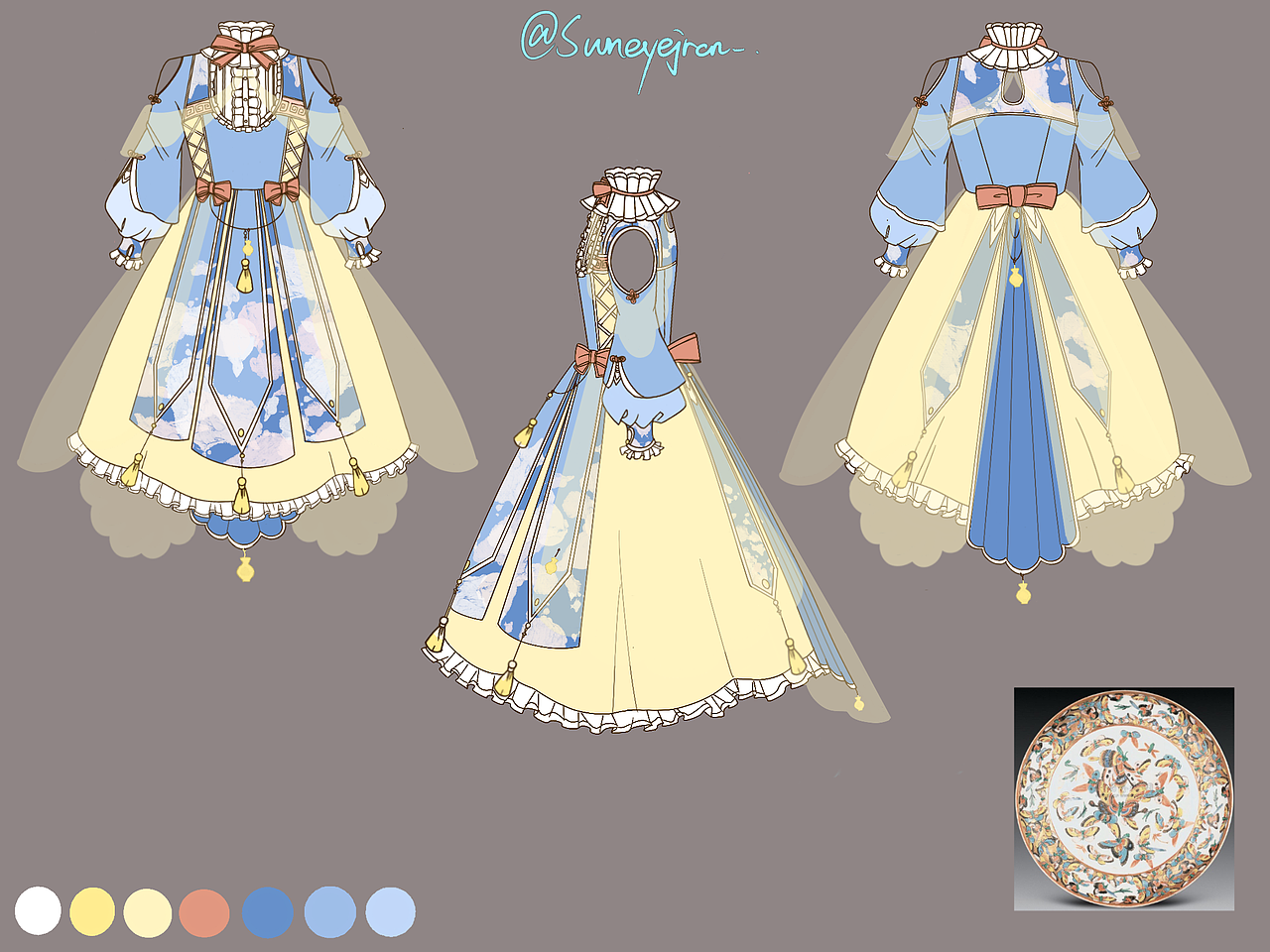 广彩文创：国风lolita设计