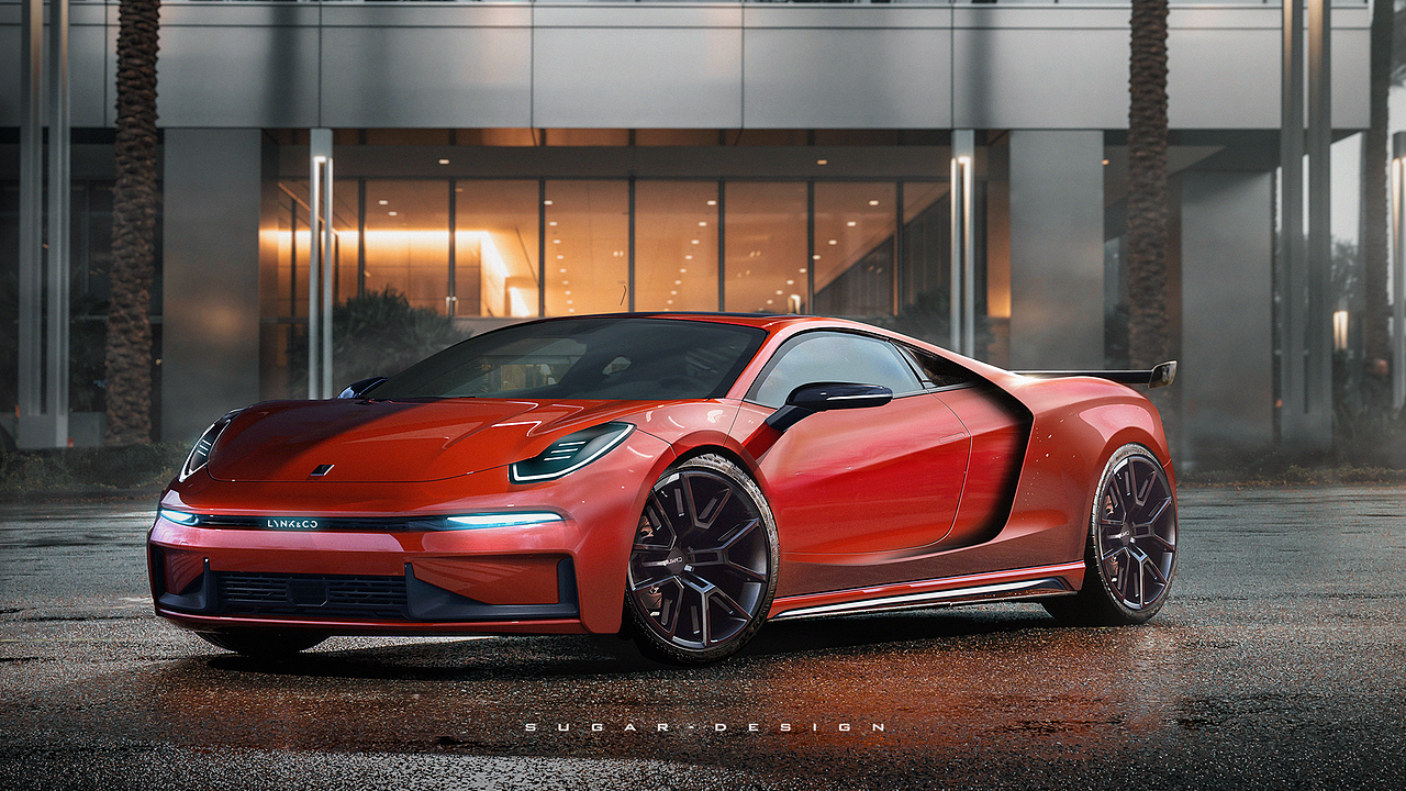 领克的超跑吼吼!太夸张了