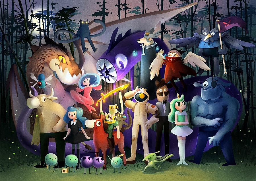 饱受争议国产系列动画《幸运派传说》第四集（图ZOTAzMTQwNTI=） - 动画片 - 站酷设计师蚁木木原创素材 - 站酷ZCOOL