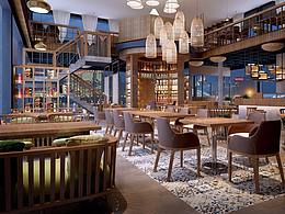 乐山花园餐厅设计公司|乐山66号花园餐厅设计