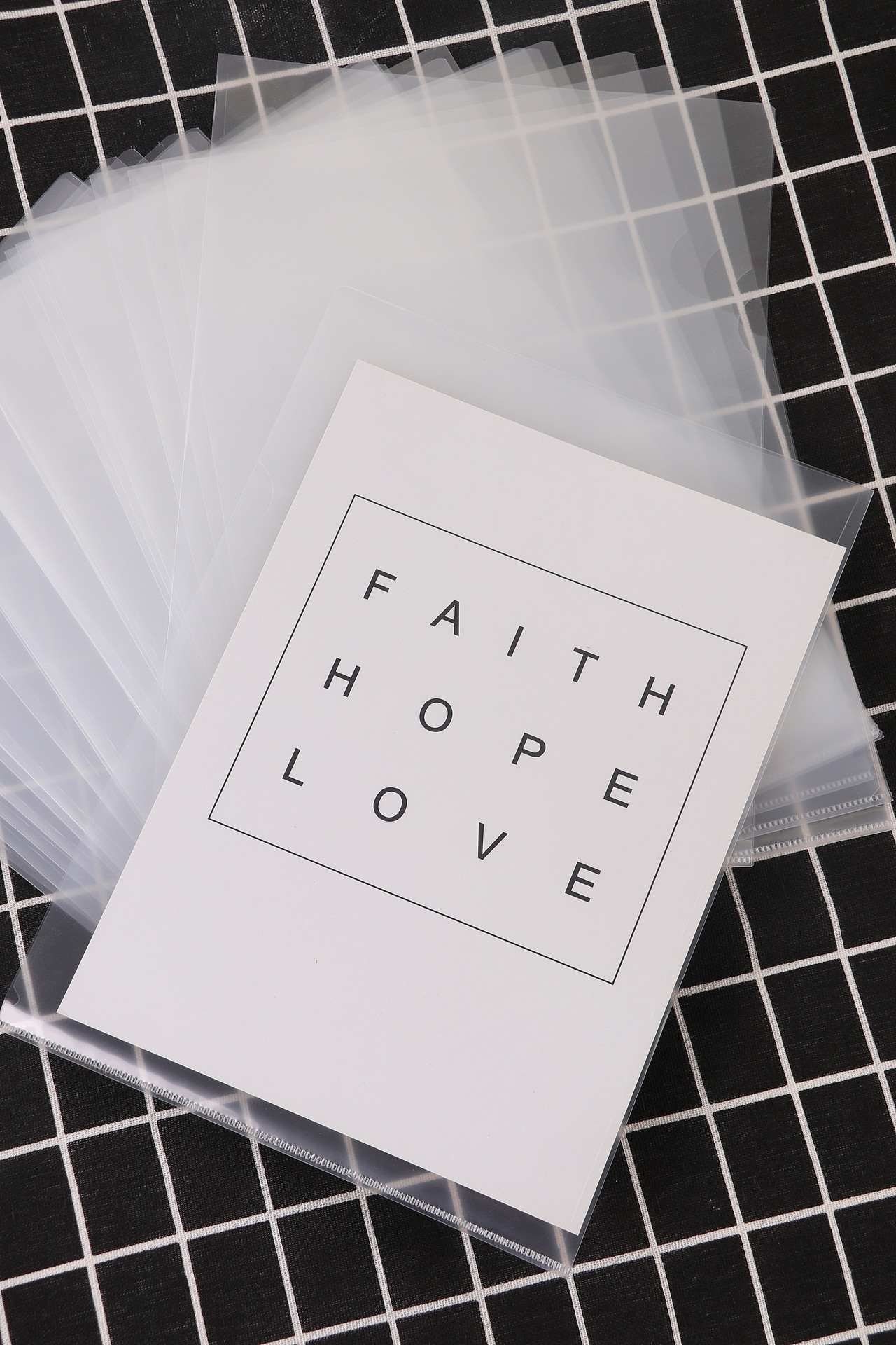 B12文具电教\C11-收纳陈列用品\V04透明文件夹