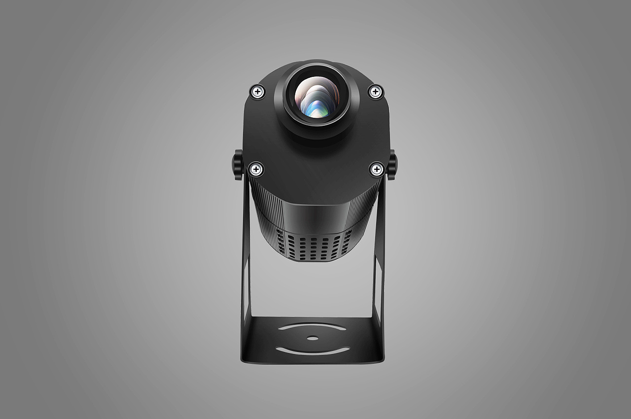 店面logo投影灯精修