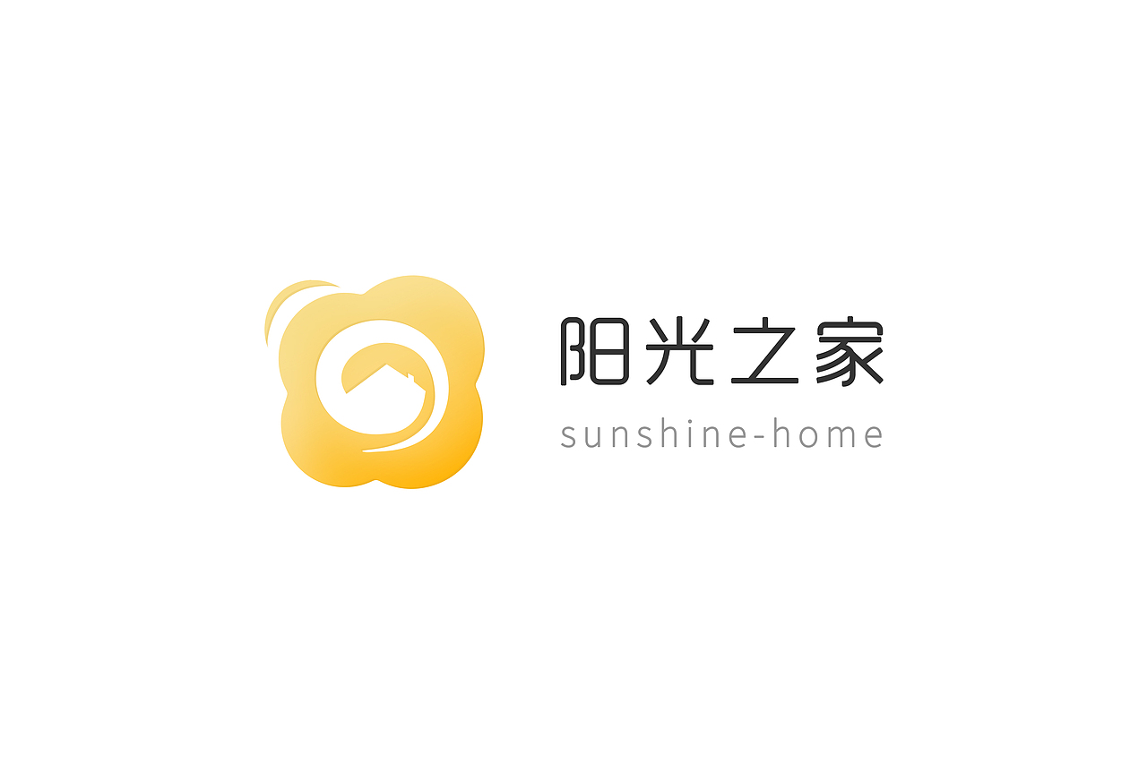 阳光之家logo（图ZNjg1NjU3OTY=） - Logo - 站酷设计师rreeeeee原创素材 - 站酷ZCOOL