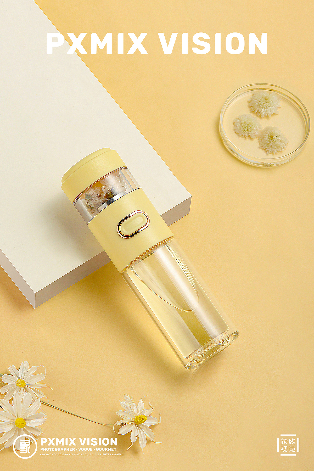 茶水分离杯 水具电商摄影