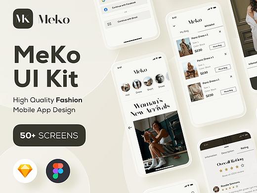 Meko时尚UI套件（个人主页-ZNTMzNjI4NTI=） - APP界面 - 站酷设计师uil8原创素材 - 站酷ZCOOL