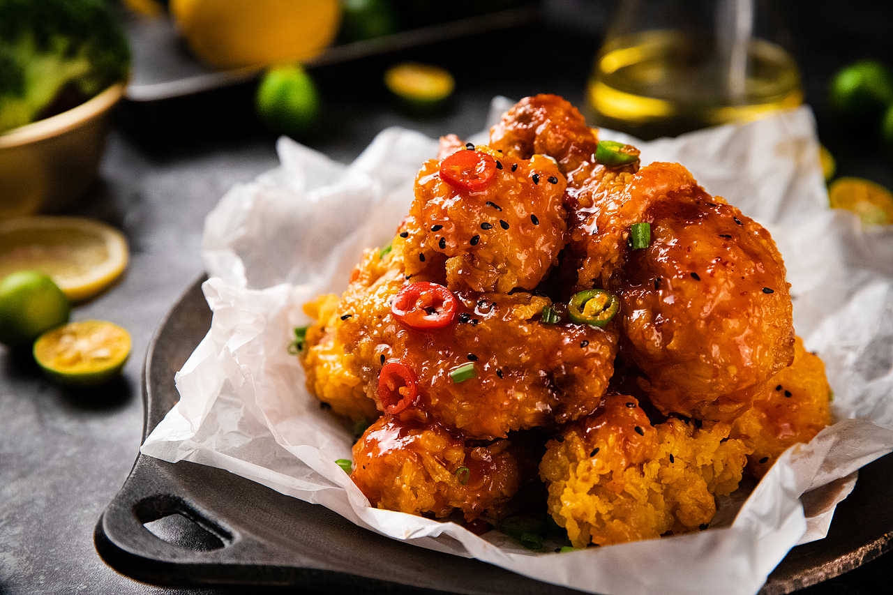 【商拍】炸鸡和拌饭