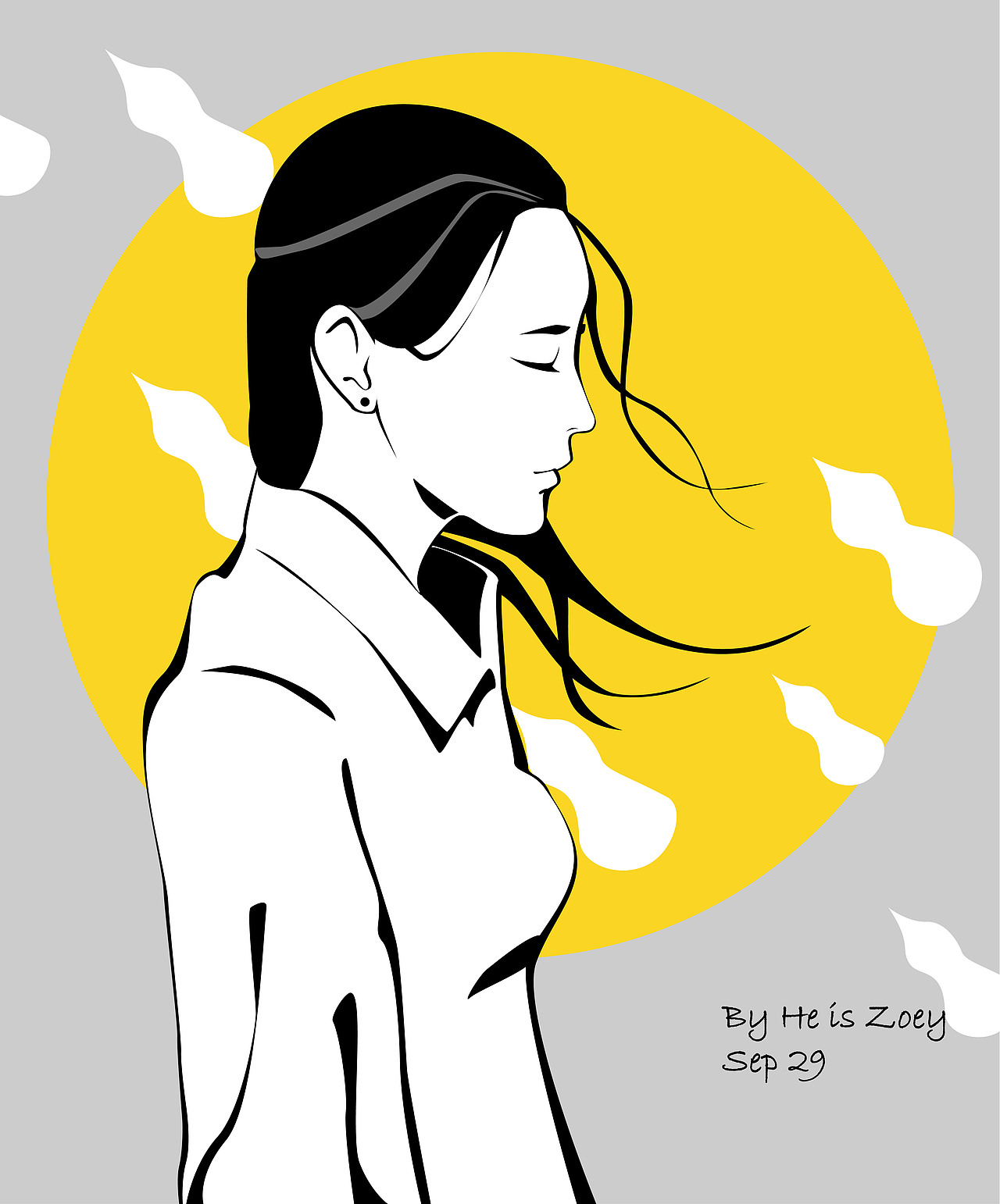 O小姐
其实是0小姐<br>为什么是零<br>因为Y小姐对她几乎一无所知<br>只知道和她有同款项链<br>以及0小姐很美丽