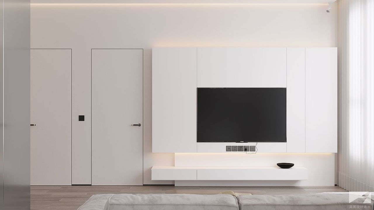 现代风格客厅（图ZMzYzNzc4Mzky） - 家装设计 - 站酷设计师简黑设计表现原创素材 - 站酷ZCOOL