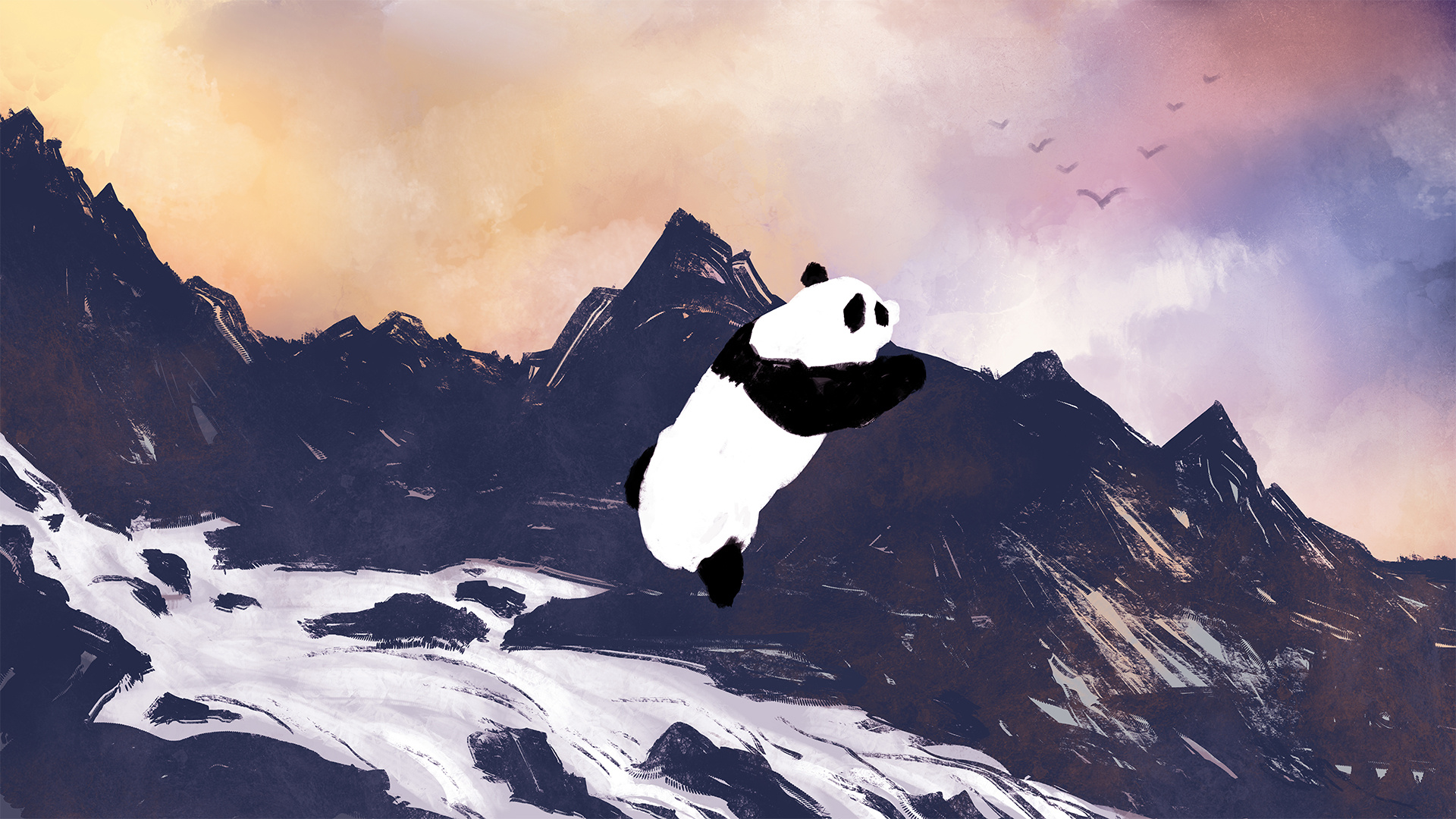 大熊猫的日常