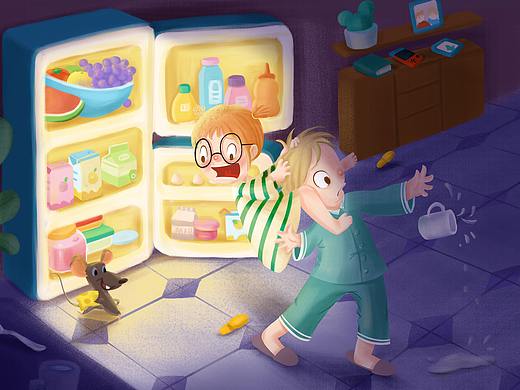 插画习作（个人主页-ZNDcwMjQ2ODQ=） - 儿童插画 - 站酷设计师一丁111原创素材 - 站酷ZCOOL