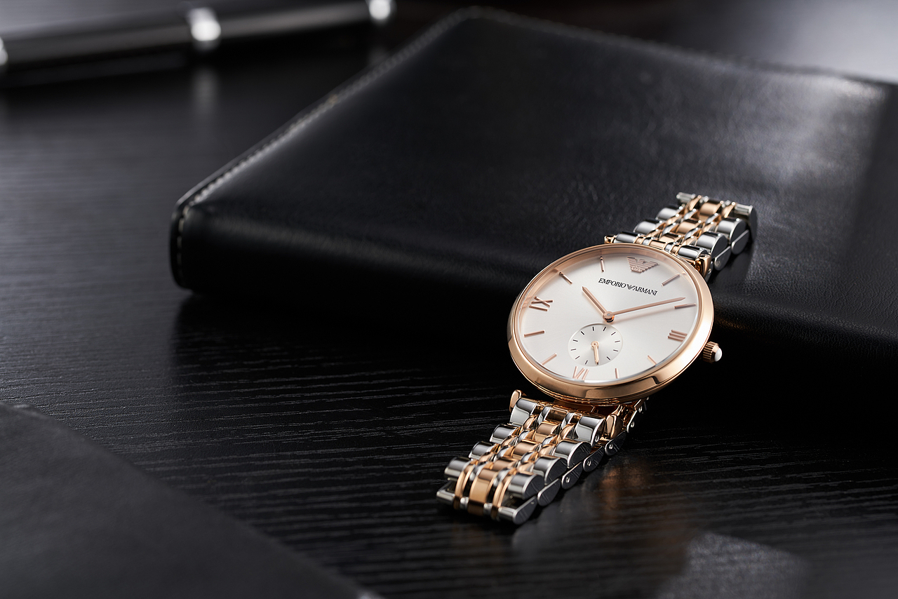 【手表拍摄】Armani | 手表场景图&佩戴图&视频