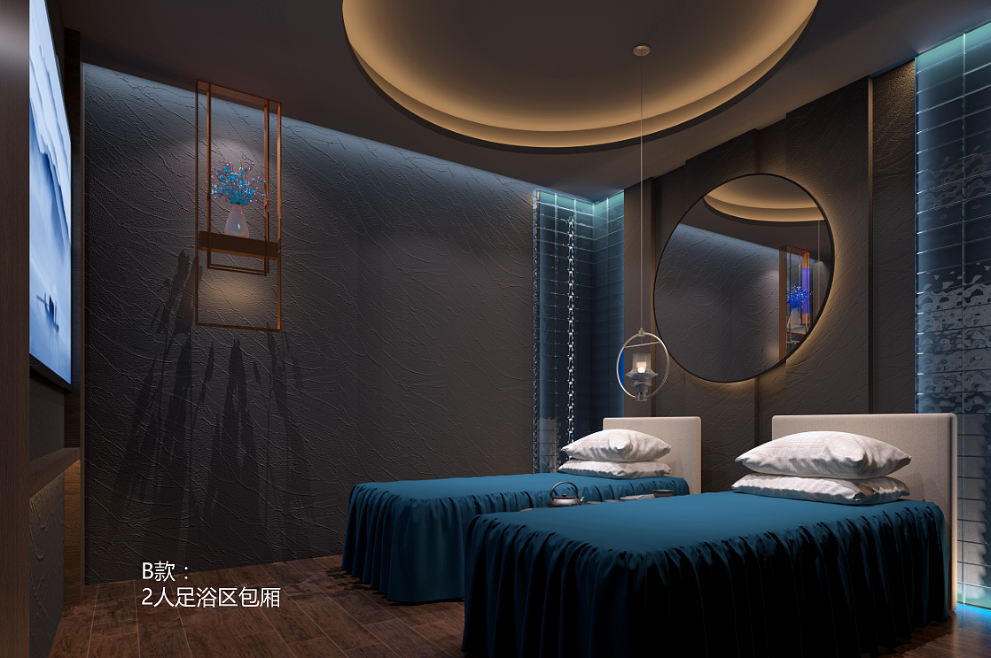 『金曼谷』高端足浴养生会所效果图（图ZMjcxOTY2OTMy） - 建筑设计 - 站酷设计师九尺堂建筑设计原创素材 - 站酷ZCOOL