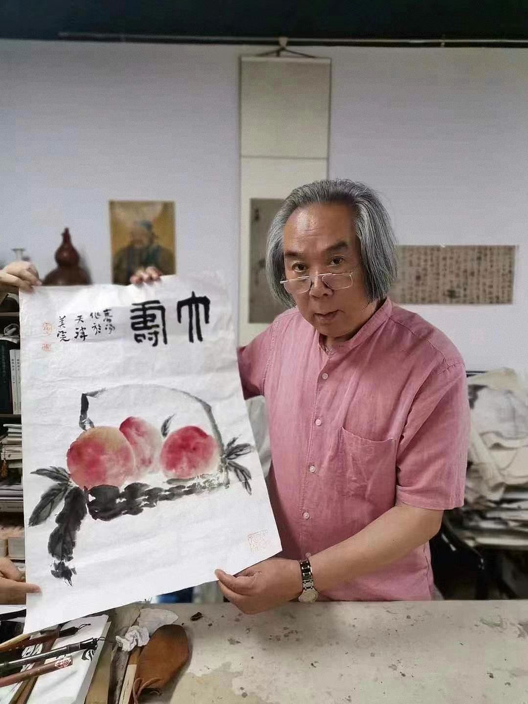 霍春阳花鸟画作品真迹