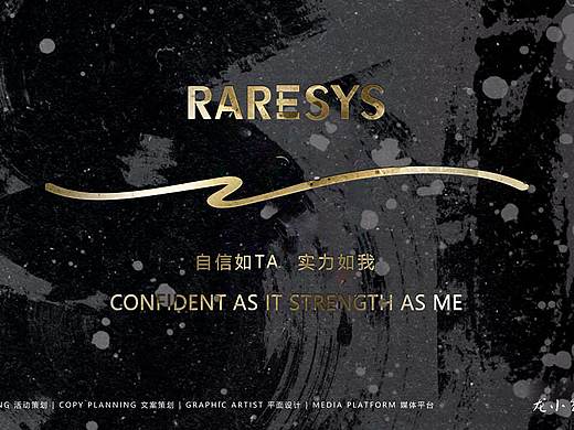 RARESYS化妆品牌&产品设计&男士护肤品系列&玻尿酸安瓶