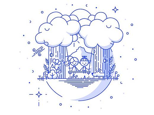 扁平插画