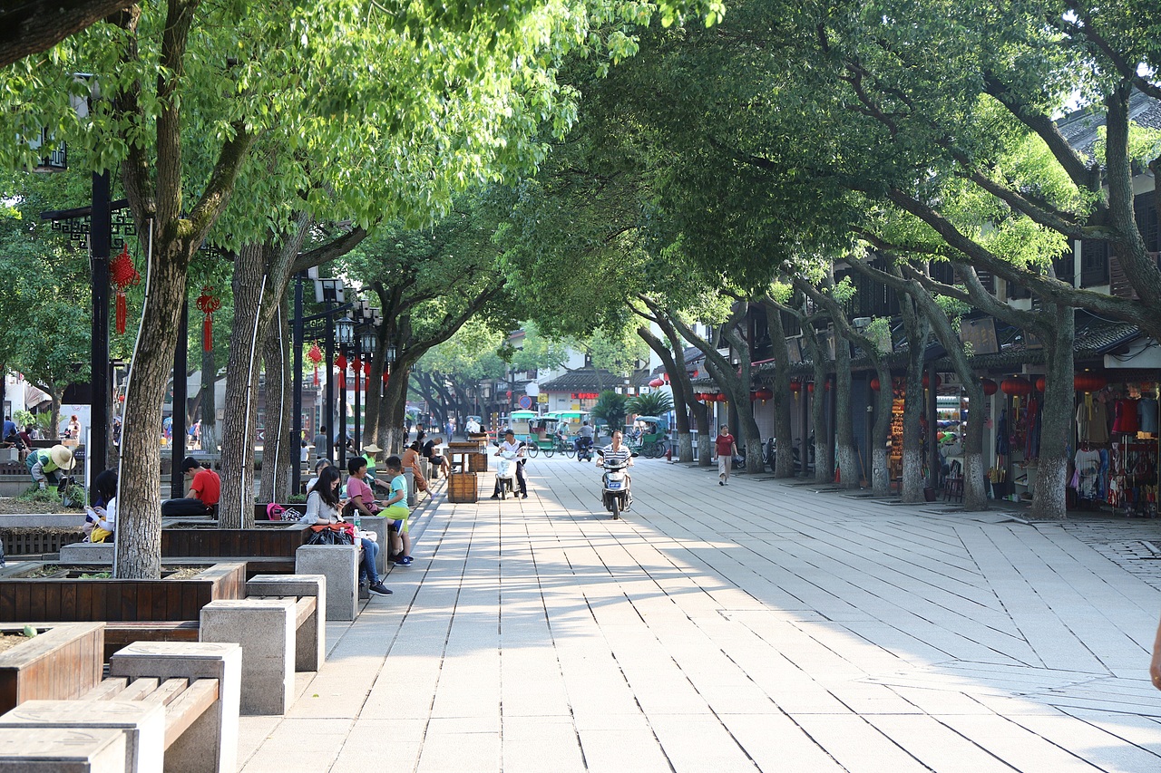 同里古镇初秋景色