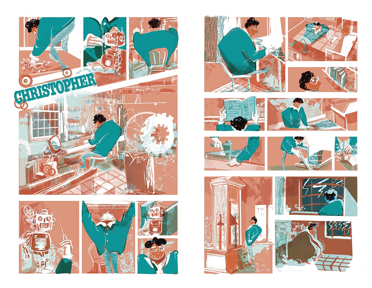 漫画入围了美国Communication Arts短名单!