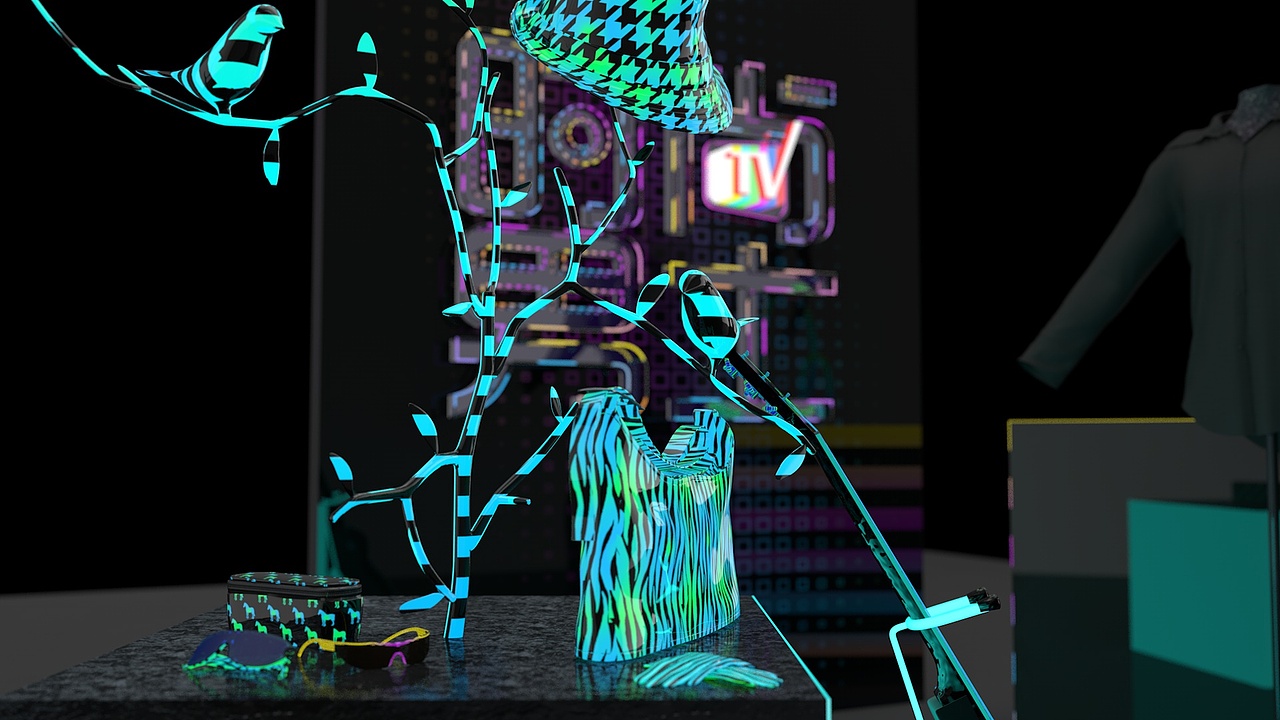 《时尚男士TV》主视觉（图ZMzI5NDAzNzI=） - 图案 - 站酷设计师VD王大可原创素材 - 站酷ZCOOL