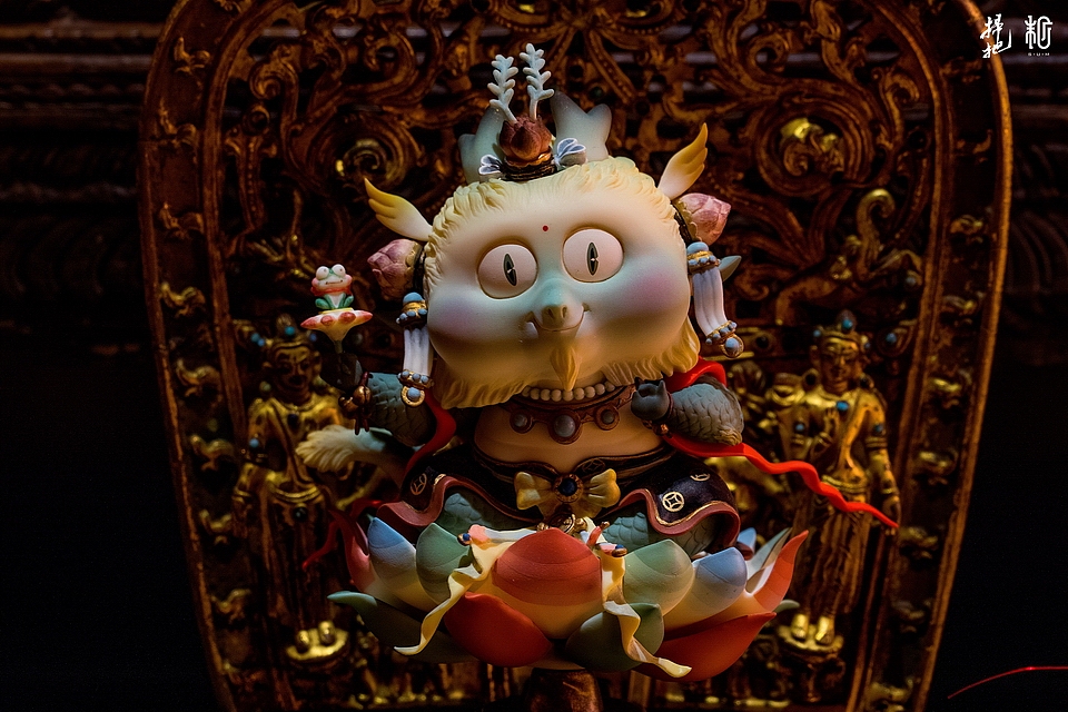 末匠+扫把丨《谷主-伎乐天》（图ZOTEyNDM4ODA=） - 手办/模玩 - 站酷设计师末那工作室原创素材 - 站酷ZCOOL