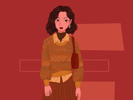 vintage女孩