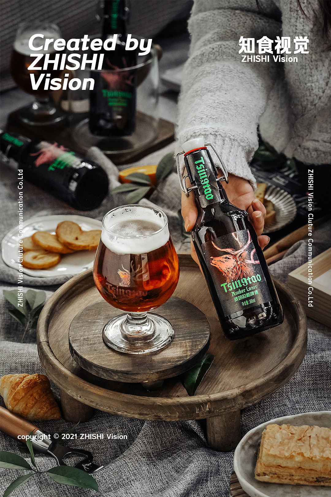 美食摄影丨现代居家风格怎么和啤酒搭配（图ZMjgxNzYyODI0） - 美食摄影 - 站酷设计师知食视觉Co原创素材 - 站酷ZCOOL