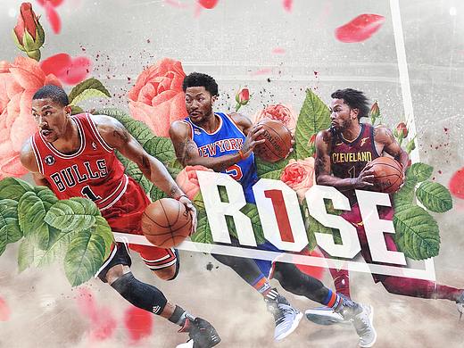 Derrick Rose &quot;RISE THE ROSE&quot; Wallpaper