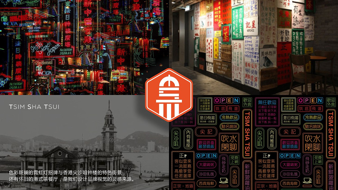 尖沙咀茶餐厅-餐饮品牌形象设计