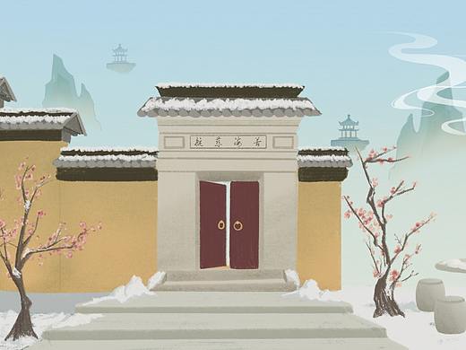 【红楼梦】场景插画