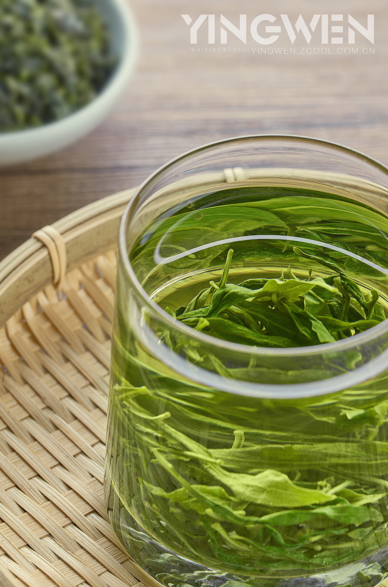 枸杞芽叶茶摄影