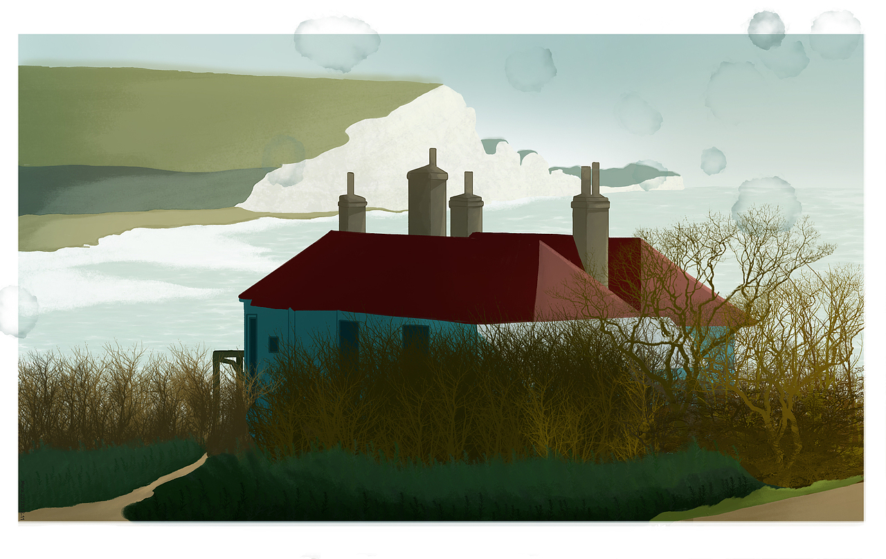 电影《赎罪》喜欢的几个镜头插画（图ZMjM1NTQ2NDky） - 创作习作 - 站酷设计师自然年原创素材 - 站酷ZCOOL