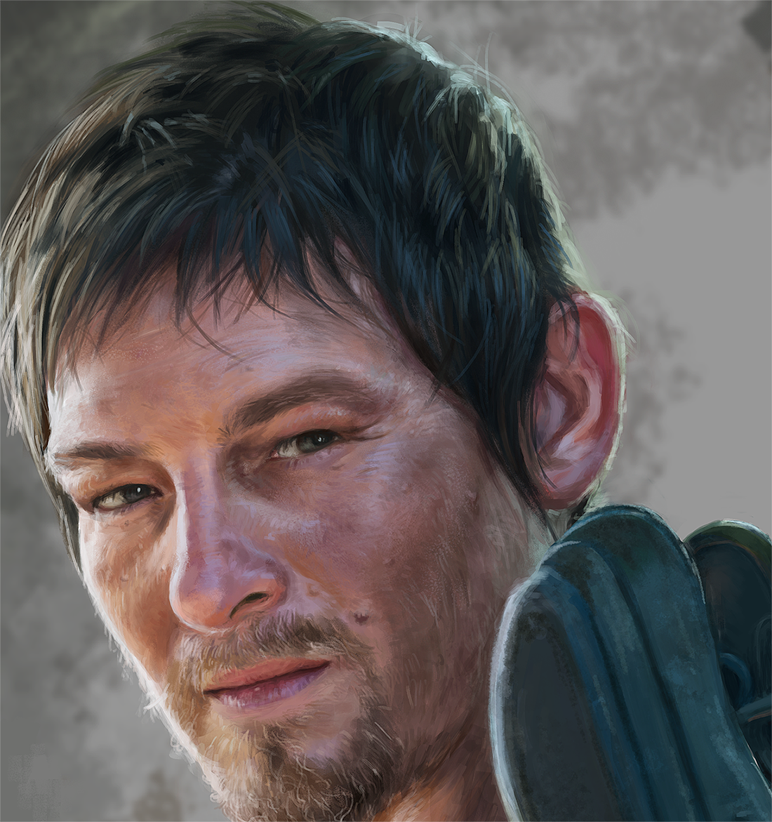 行尸走肉之弩哥好喜欢这个性鲜明的角色