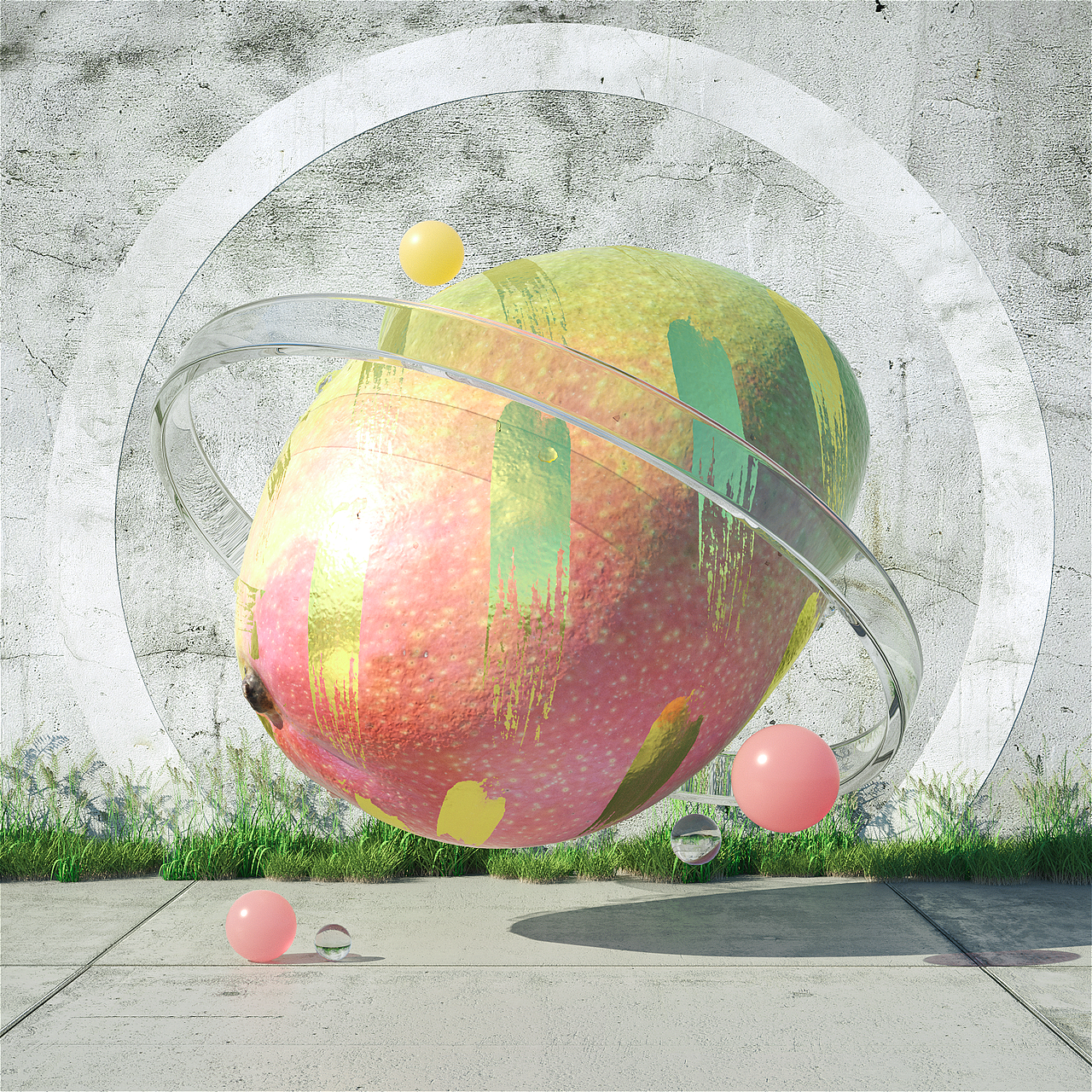 C4D_everydays render-- June 2017