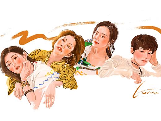 人物商业插画
