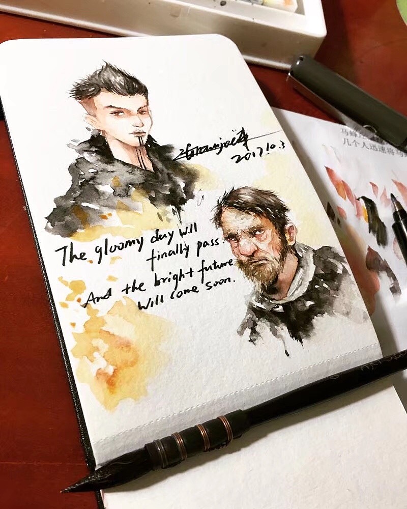 水彩速写（图ZMTkzODU1NDgw） - 绘画 - 站酷设计师車車joe原创素材 - 站酷ZCOOL