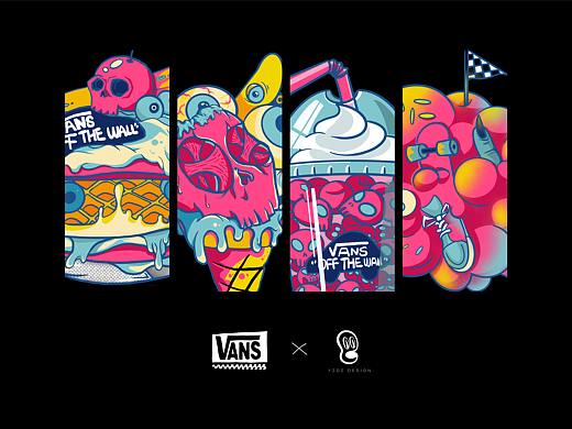 【vans艺术家tee征集】--vans甜品站