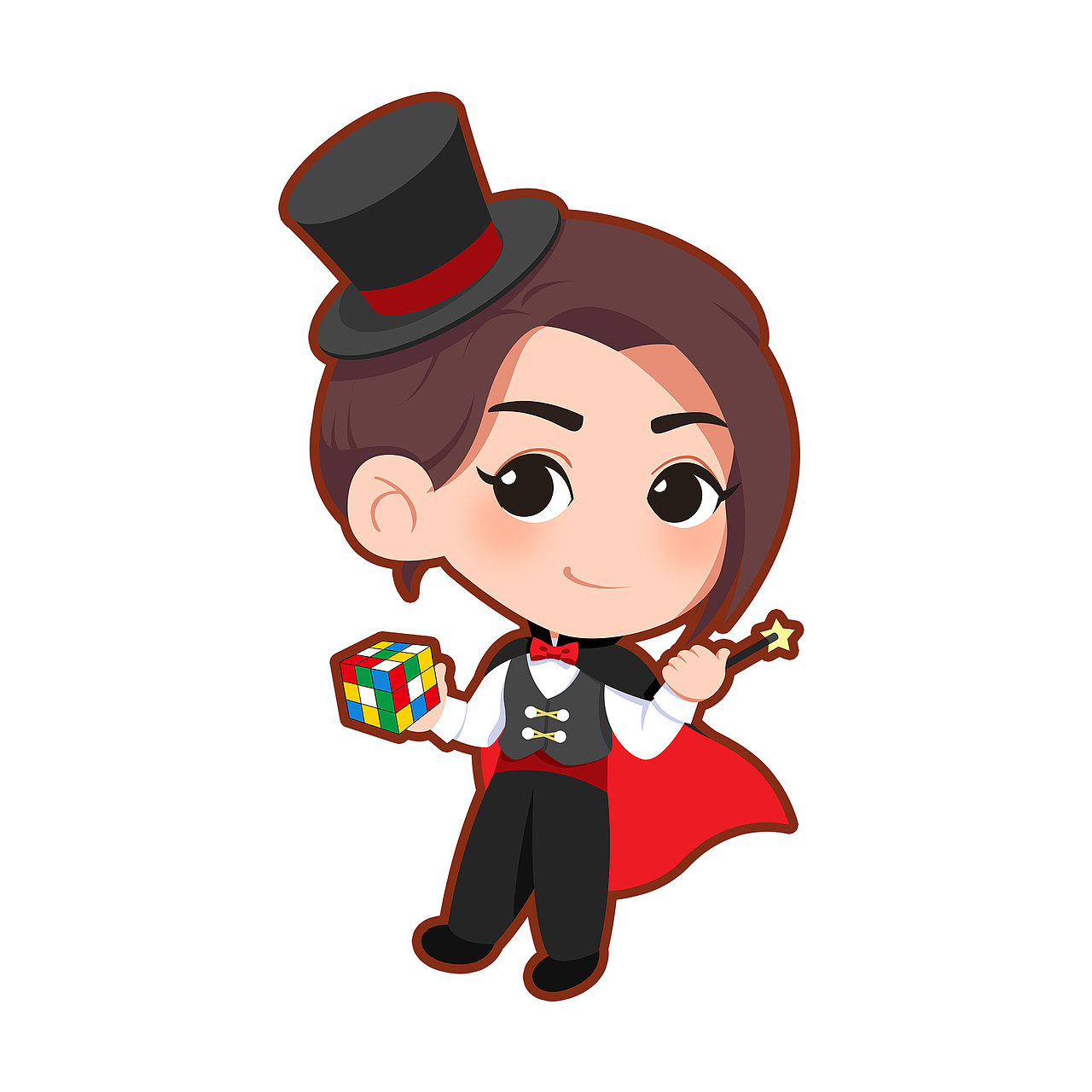 大米网校动画和讲师卡通形象|动漫|动画片|msdarcy_原创作品-站酷