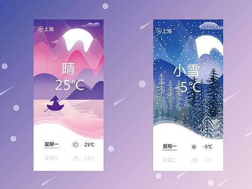 天气插画