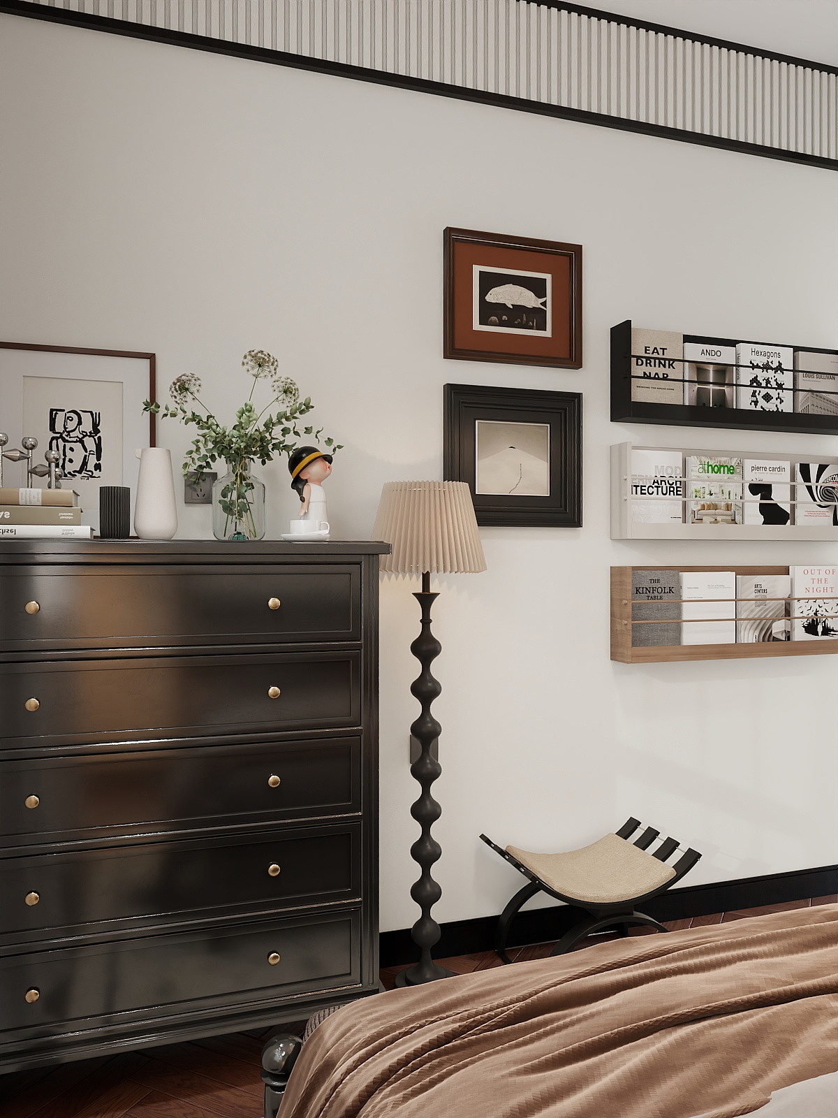 法式复古风格卧室设计（图ZMzgyMzM4NTky） - 家装设计 - 站酷设计师Tina是设计师原创素材 - 站酷ZCOOL